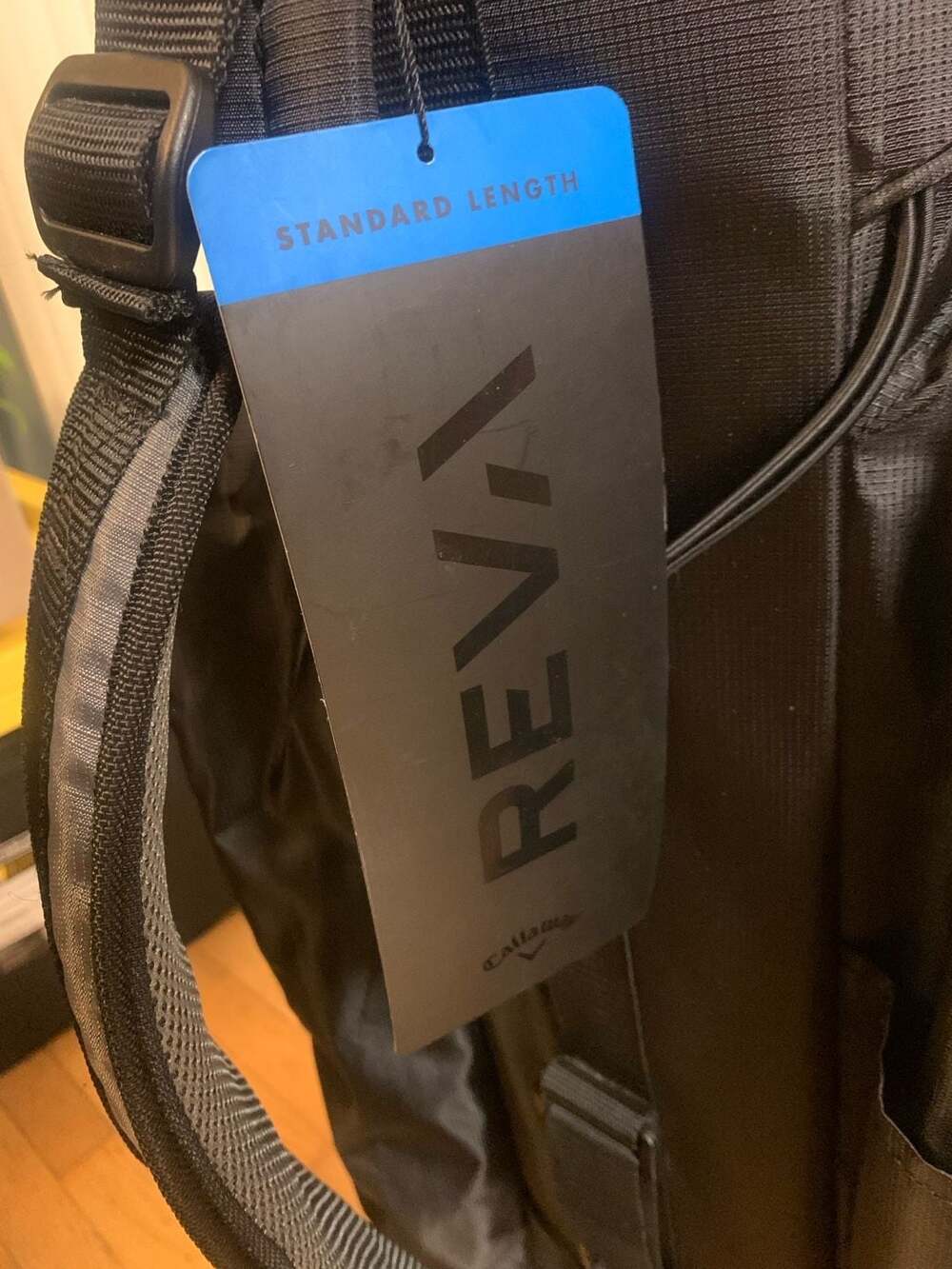 NEW Callaway Reva Cart Golf Bag BLACK AND GREY 14 Dividers - Picture 6 of 8